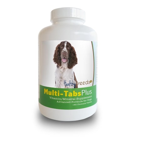 Healthy Breeds English Springer Spaniel Multi-Tabs Plus Chewable Tablets, 180PK 840235140180
